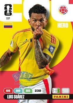 Luis Suarez Colombia Panini FIFA World Cup 2026 Adrenalyn XL #117
